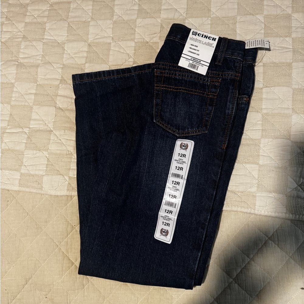 Cinch Boys Deep Indigo Relaxed Jeans